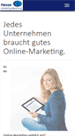 Mobile Screenshot of hesse-marketing.de